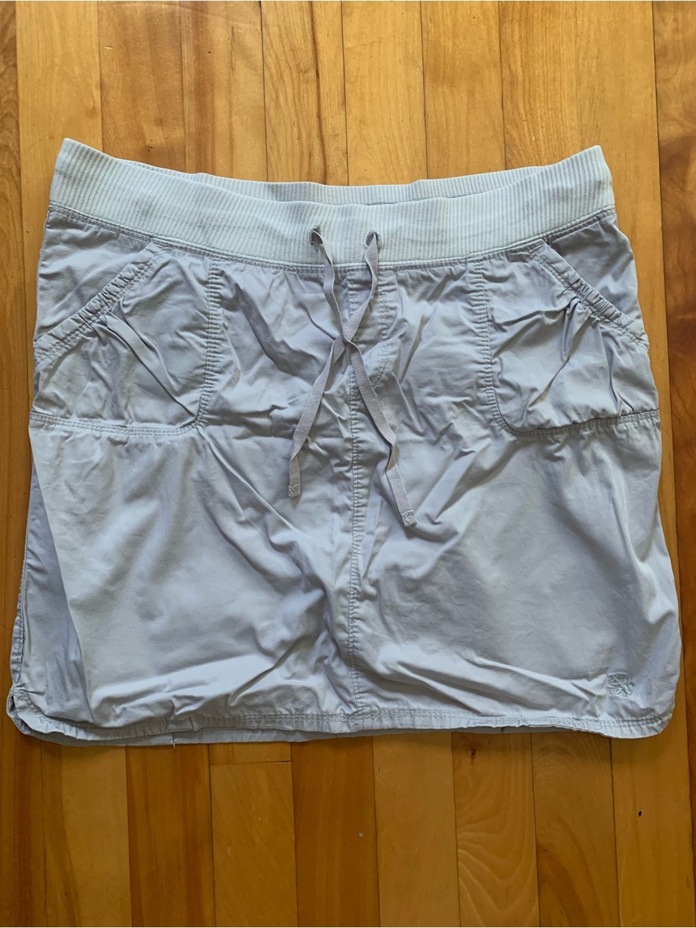 Tommy Hilfiger Light Gray Skirt with Drawstring